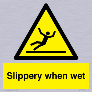 slippery when wet